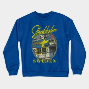 Stockholm, Sweden 1985 Crewneck Sweatshirt